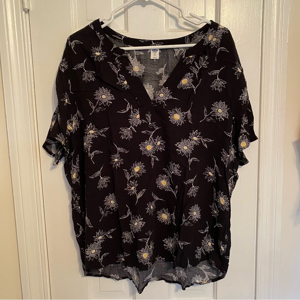 Sunflower Tunic-style Blouse